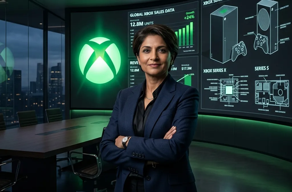 Asha Sharma (Xbox): O plano da nova CEO para salvar as vendas do Series X|S