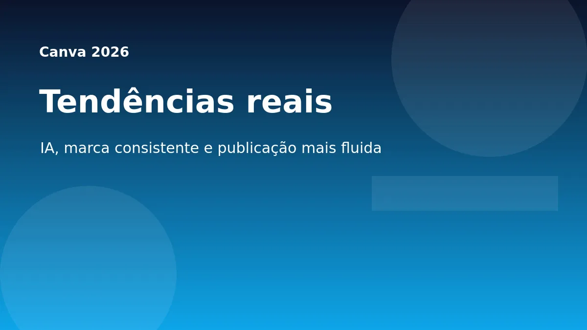 Canva tendências 2026: o que mudou em fevereiro e por que isso importa