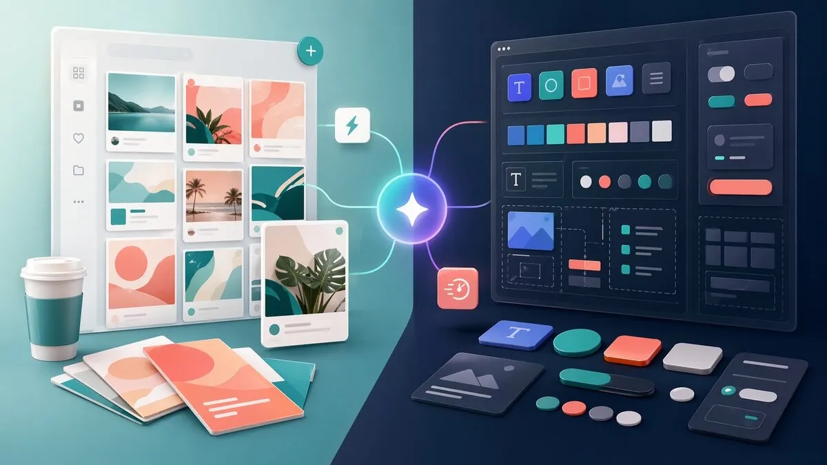 Canva vs Figma para social media: qual escolher em cada cenário