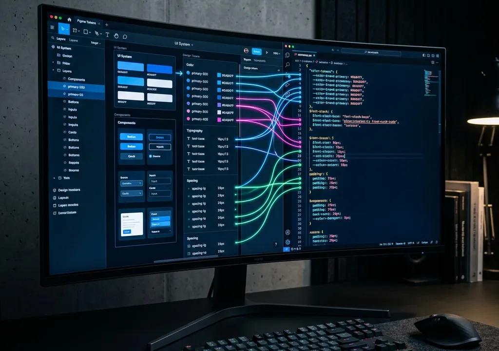 Como Criar um Design System em 2026: O Guia Pratico para Integrar Figma e Codigo Sem Dor de Cabeca