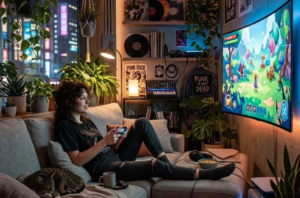 Cozy Punk: O Genero de Games Que Promete Conforto e Fuga do Caos Digital