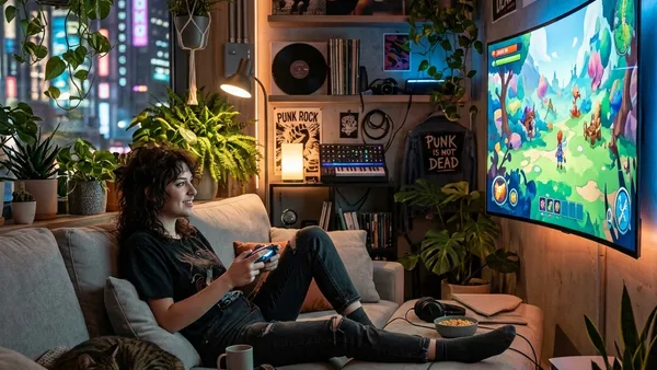 Cozy Punk: O Genero de Games Que Promete Conforto e Fuga do Caos Digital