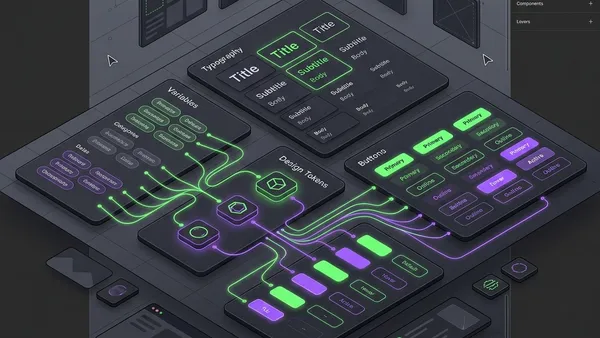 Design System do Zero ao Figma Avançado: Guia Prático de Tokens e Variáveis