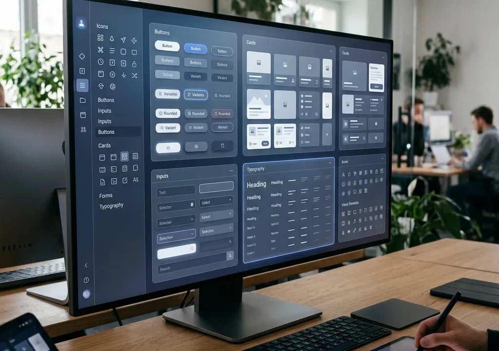 Design Systems de UI/UX em 2026: Guia Completo Para Criar e Manter o Seu Atualizado