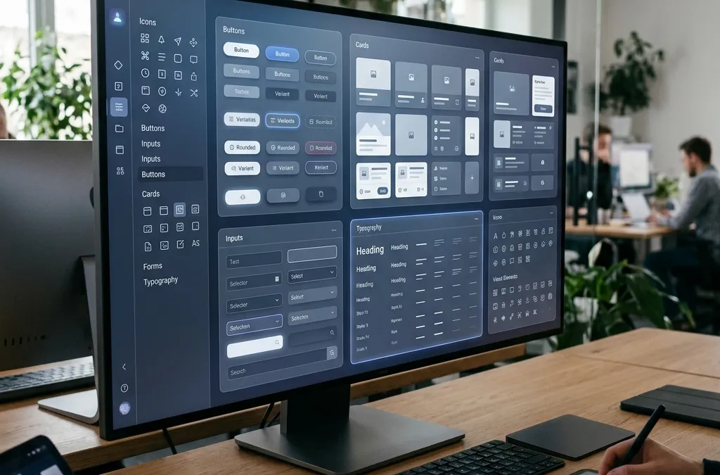 Design Systems de UI/UX em 2026: Guia Completo Para Criar e Manter o Seu