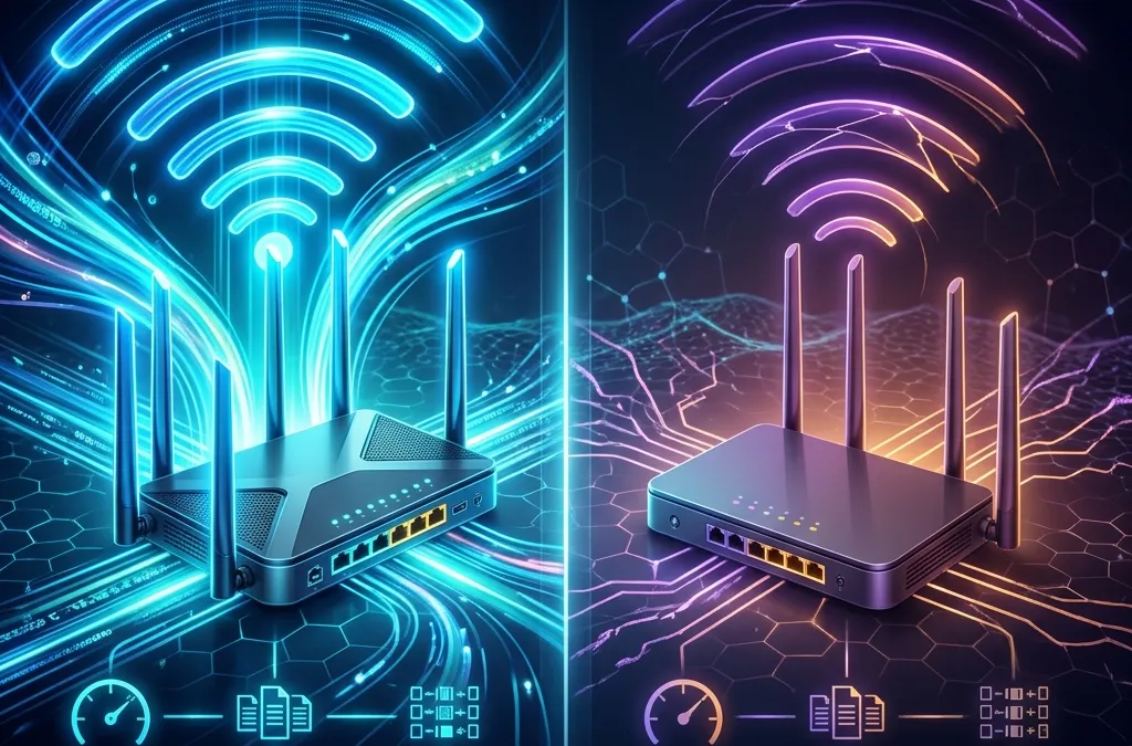 Diferenças Reais Entre o Wi-Fi 7 e o Wi-Fi 6E