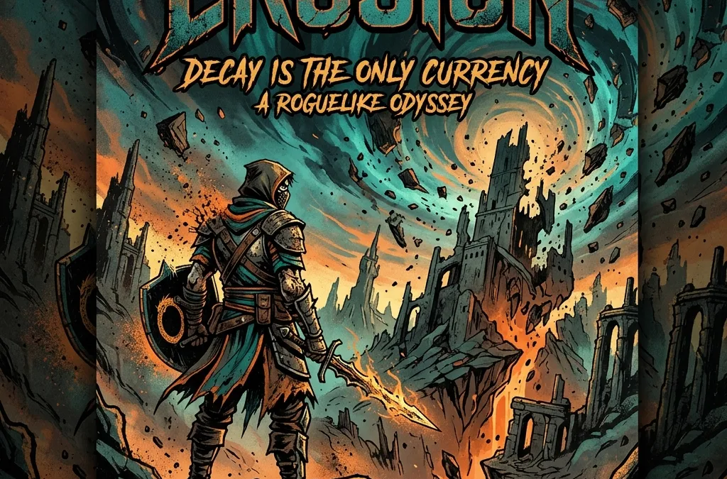 Erosion no Summer Game Fest: esse roguelike onde cada morte custa uma decada merece atencao?