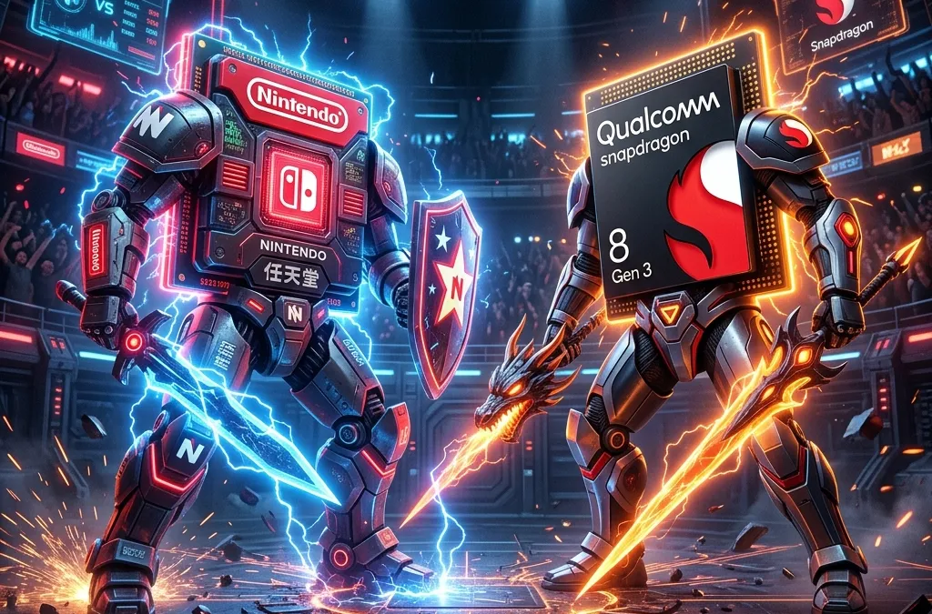 Snapdragon G Series vs Chips Nintendo: A guerra dos portáteis esquenta