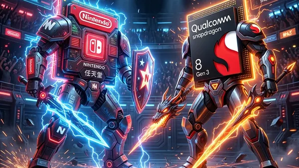 Snapdragon G Series vs Chips Nintendo: A guerra dos portáteis esquenta
