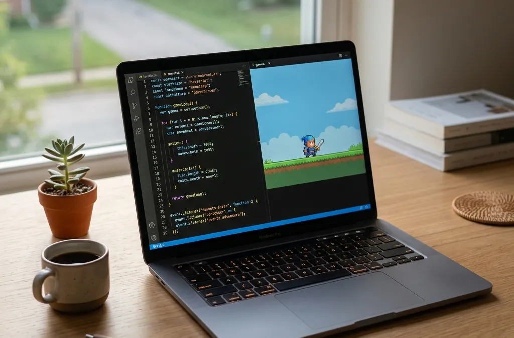 Guia de Programação Web para Iniciantes: Crie Seu Primeiro Jogo de Navegador Usando HTML5 e Phaser