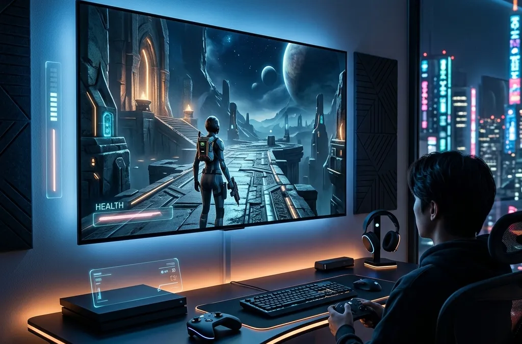 Interfaces Imersivas: As Novas Tendências de UI/UX em Jogos que Estão