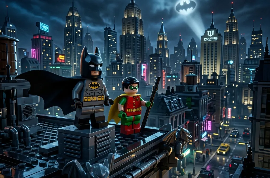 LEGO Batman: Legacy of the Dark Knight no Switch 2: Ray Tracing em blocos?