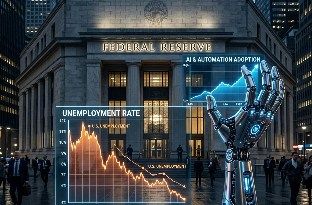 Lisa Cook (Fed) e a IA: O Desemprego Pode Chegar Antes da Nova Era de Ouro