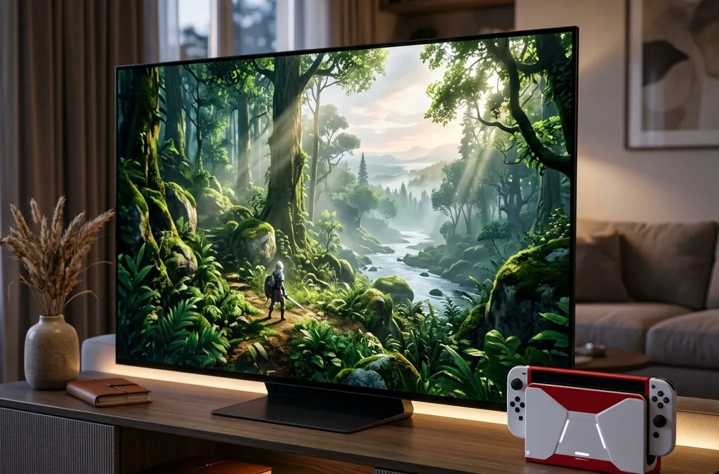 Nintendo Switch 2: 4K Nativo e DLSS 3.5 Confirmados para Jogos Exclusivos – O Fim da Guerra de Resolucao?