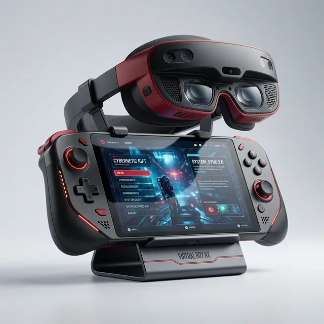 Nintendo Switch 2 e o Acessório Virtual Boy: O Hype do Retro 3D