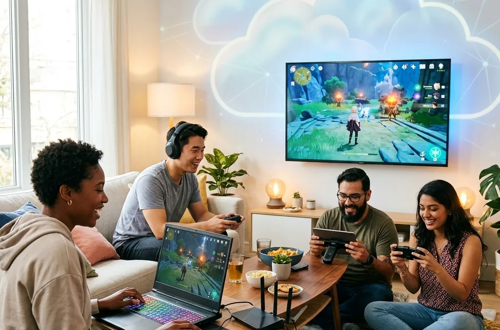 O Futuro e Cross-Play na Nuvem: Como os Servicos de Streaming Unem