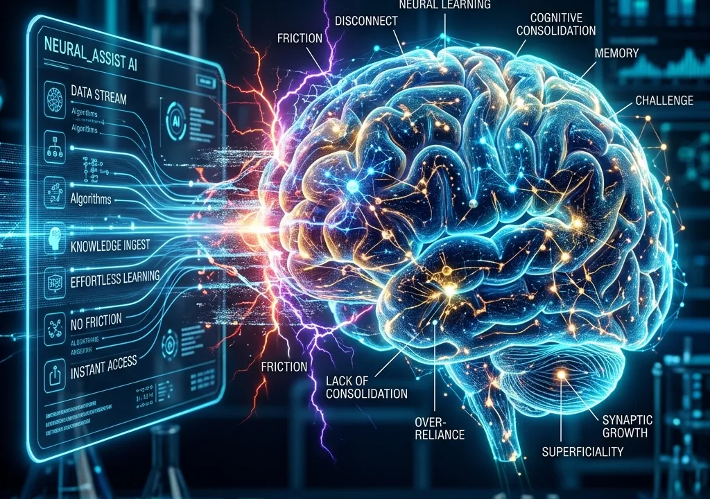 Os Riscos da IA “Sem Fricção” no Aprendizado: O que a Neurociência nos Diz em 2026