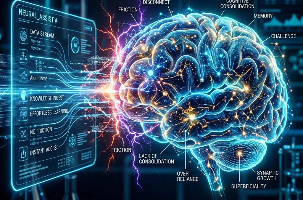 Os Riscos da IA “Sem Fricção” no Aprendizado: O que a Neurociência nos Diz em 2026
