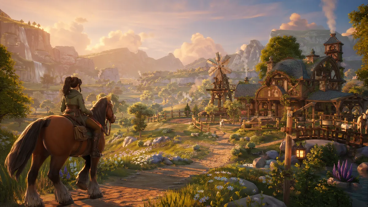 Palia Royal Highlands em maio: cavalos podem salvar o cozy MMO da rotina?