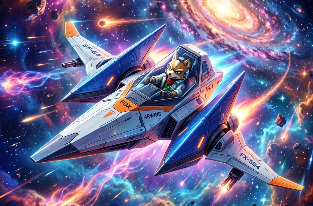 Star Fox 64 Remake Confirmado para Switch 2: O Retorno de Fox McCloud com Poder de Nova Geração