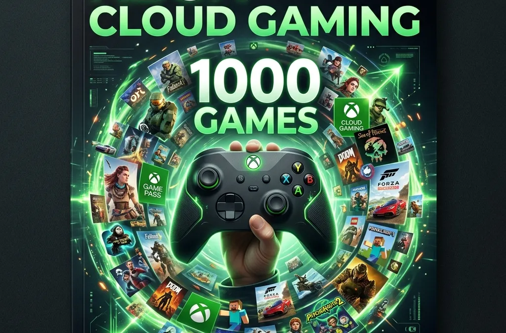 Xbox Cloud agora transmite mais de 1000 jogos comprados: vale usar no