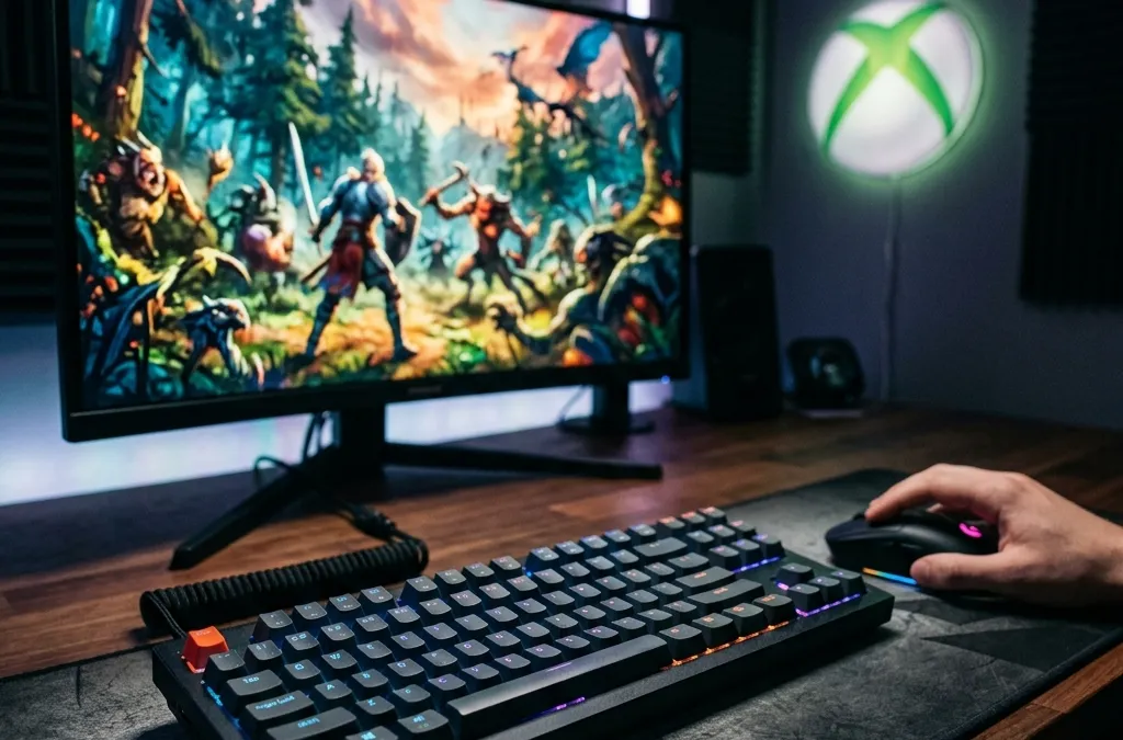 Xbox Cloud Gaming: Suporte Total a Teclado e Mouse Chega para Todos os