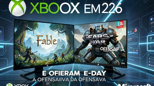 Xbox em 2026: Fable e Gears of War E-Day Lideram a Ofensiva da Microsoft
